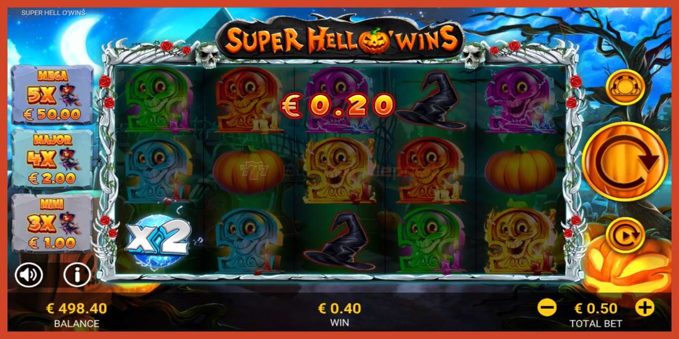 Slot screenshot: Super Hell OWins no deposit, number - 3