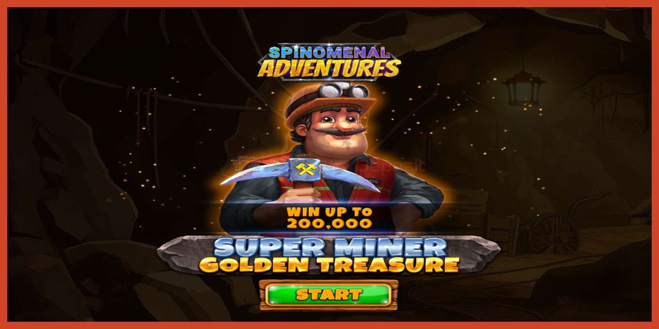 فتحة لقطة الشاشة: Super Miner - Golden Treasure لا إيداع, رقم - 1