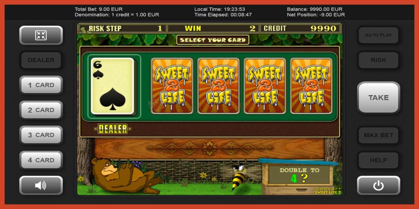 Slot screenshot: Sweet Life 2 no deposit, number - 4