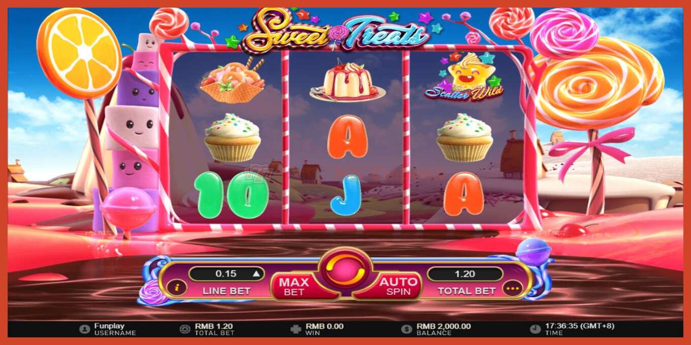 Slot screenshot: Sweet Treats bez depozita, broj - 2