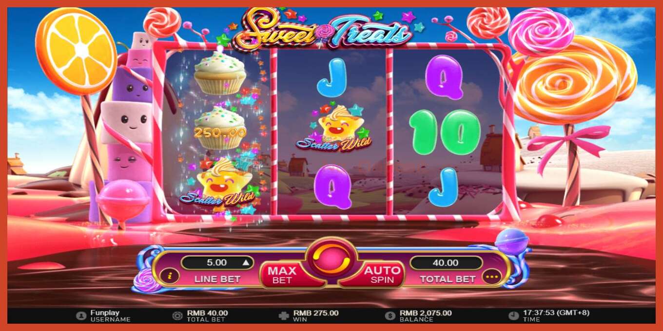 Slot screenshot: Sweet Treats bez depozita, broj - 3