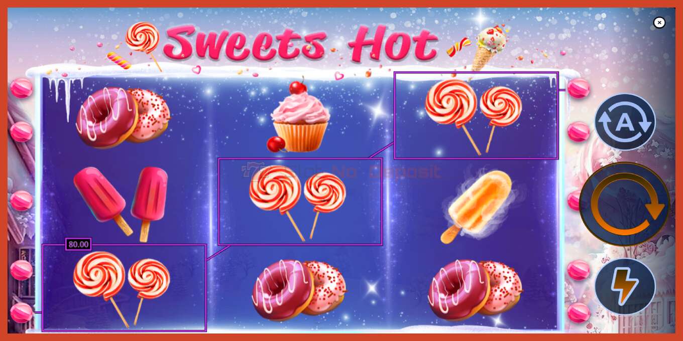 Slot skrinshoti: Sweets Hot depozit yoq, raqam - 3