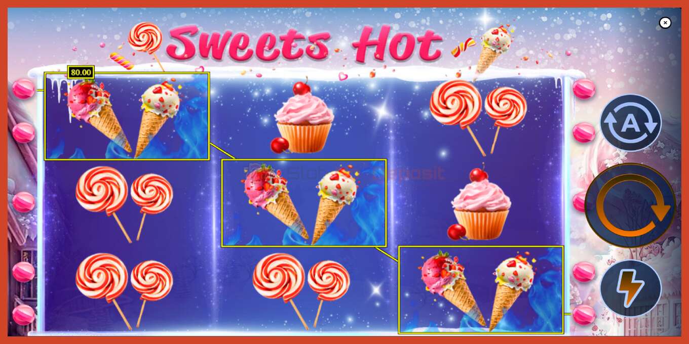 Slot skrinshoti: Sweets Hot depozit yoq, raqam - 4