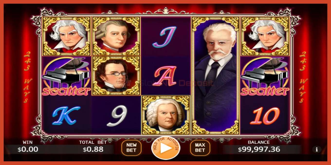 Slot screenshot: Symphony Fantasia Lock 2 Spin no deposit, number - 2