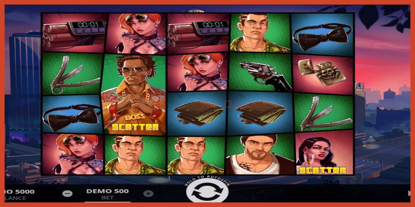 Slot screenshot: Syndicate no deposit, number - 1