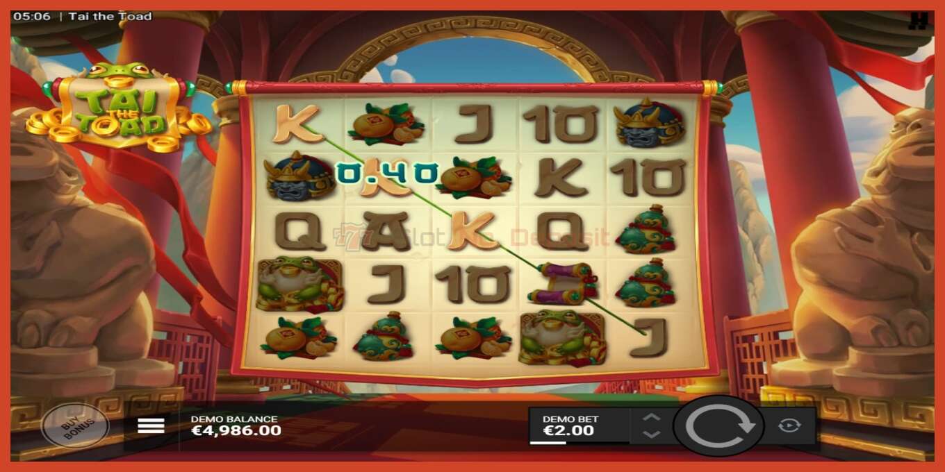 Schermafbeelding van slot: Tai the Toad geen aanbetaling, nummer - 3