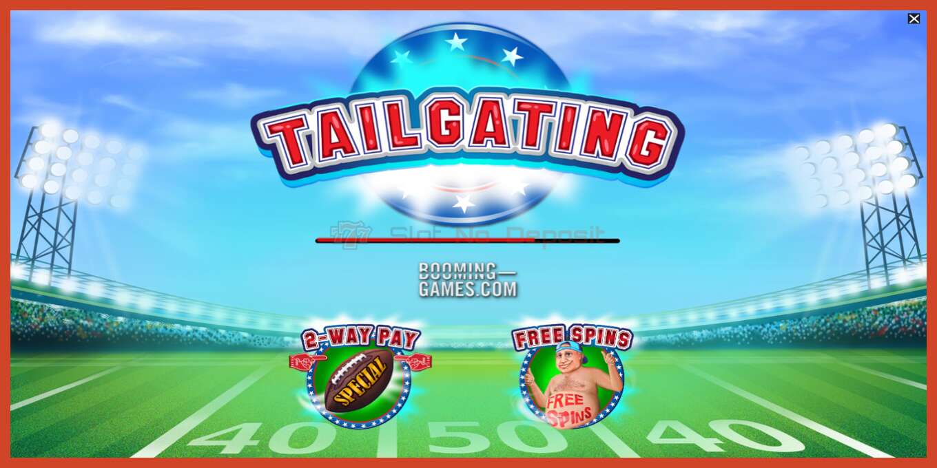 Slot screenshot: Tailgating no deposit, number - 1