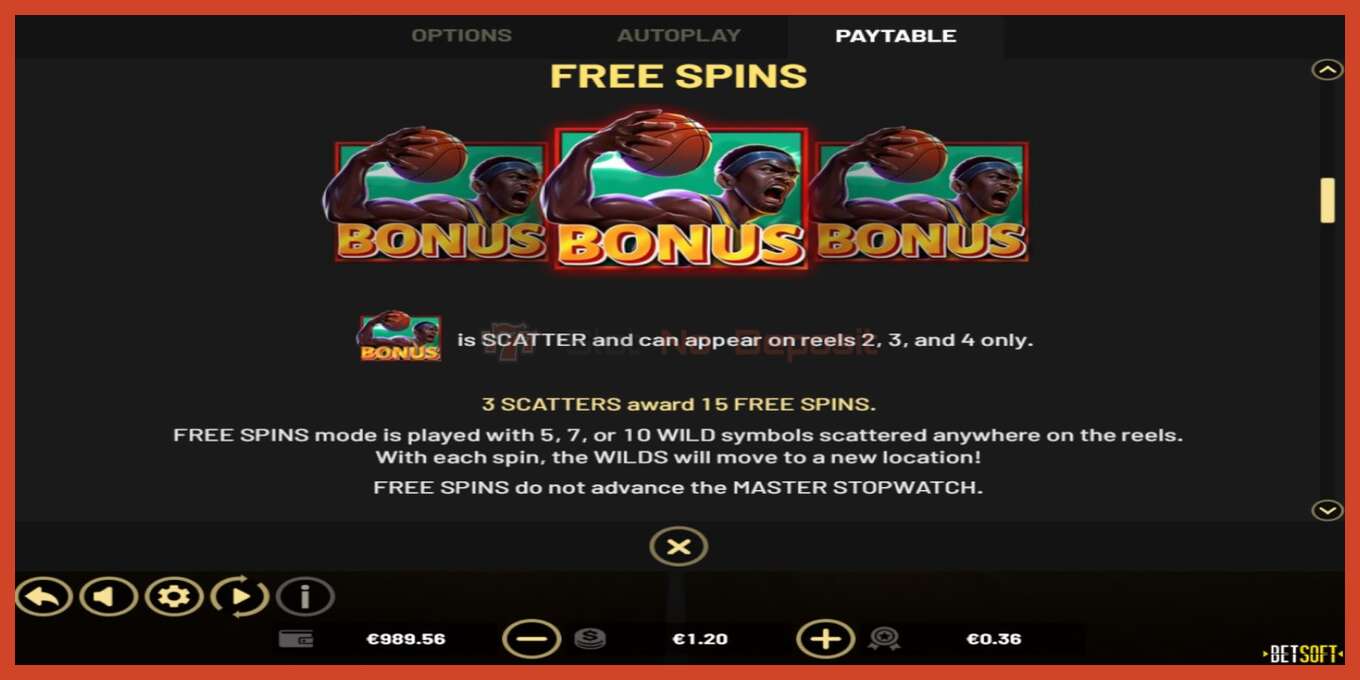 Slot screenshot: Take The Shot no deposit, number - 4