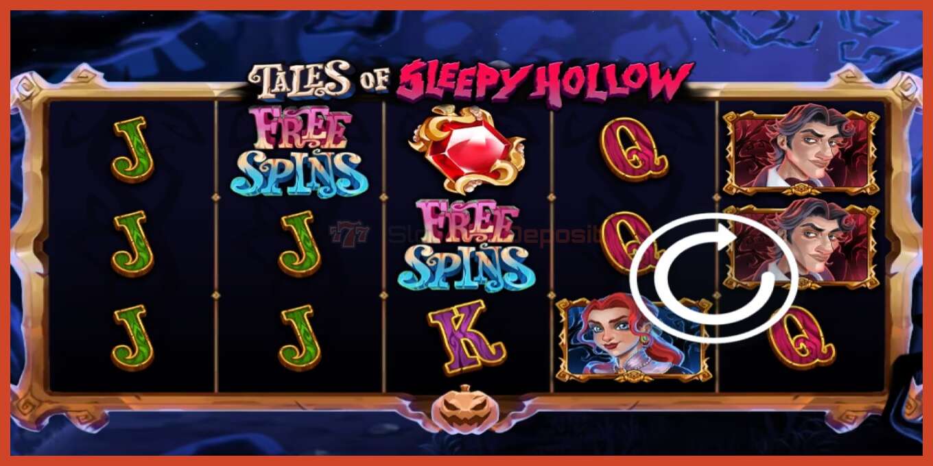 Slot screenshot: Tales of Sleepy Hollow no deposit, number - 2