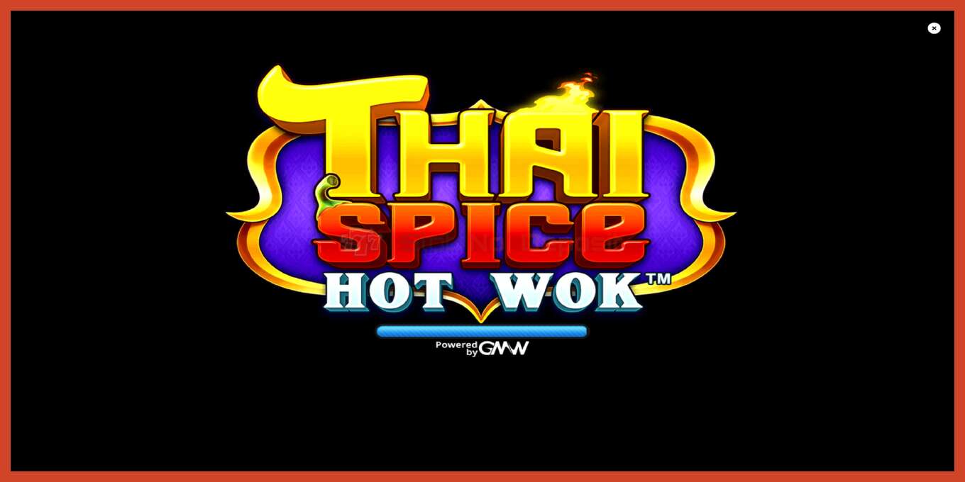 Slot skärmdump: Thai Spice - Hot Wok ingen insättning, antal - 1