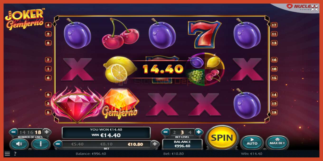 Slot screenshot: The Dark Joker Rizes no deposit, number - 4