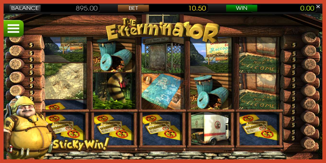 Slot screenshot: The Exterminator no deposit, number - 2