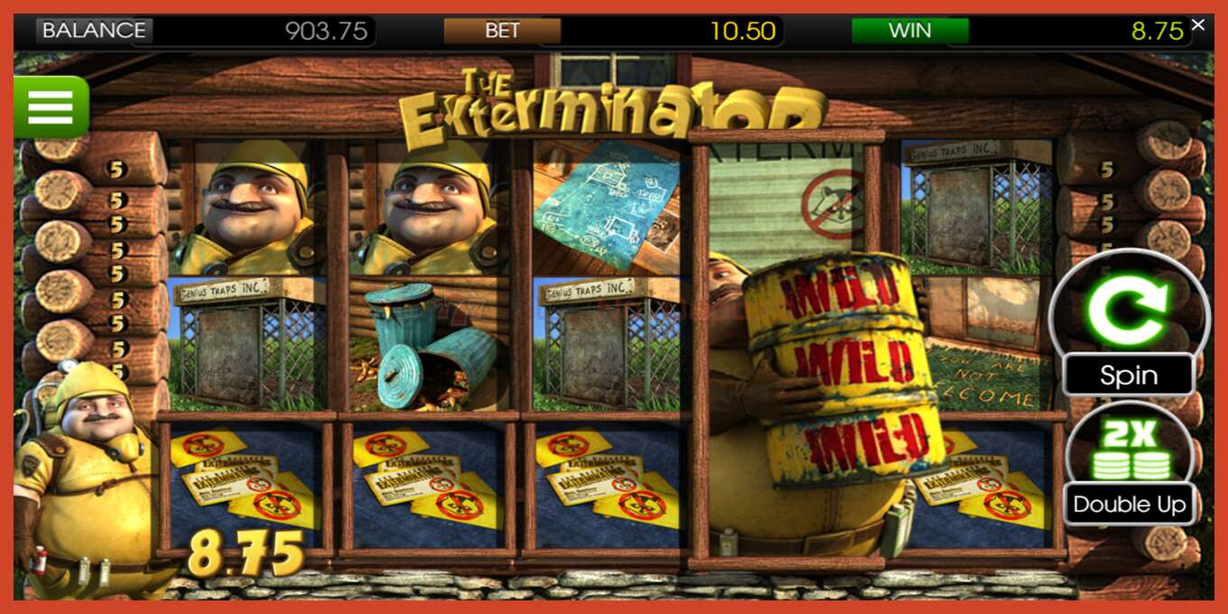 Slot screenshot: The Exterminator no deposit, number - 3