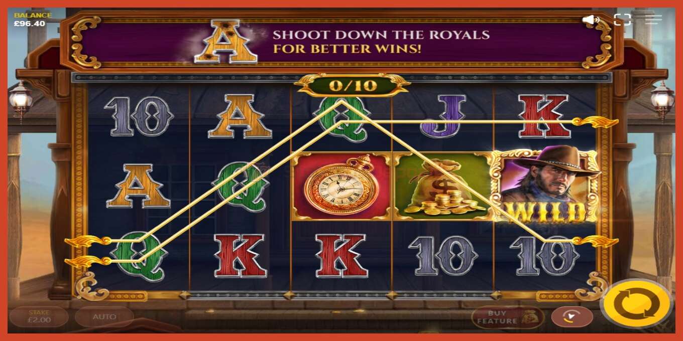 Slot screenshot: The Good The Bad and The Rich no deposit, number - 3