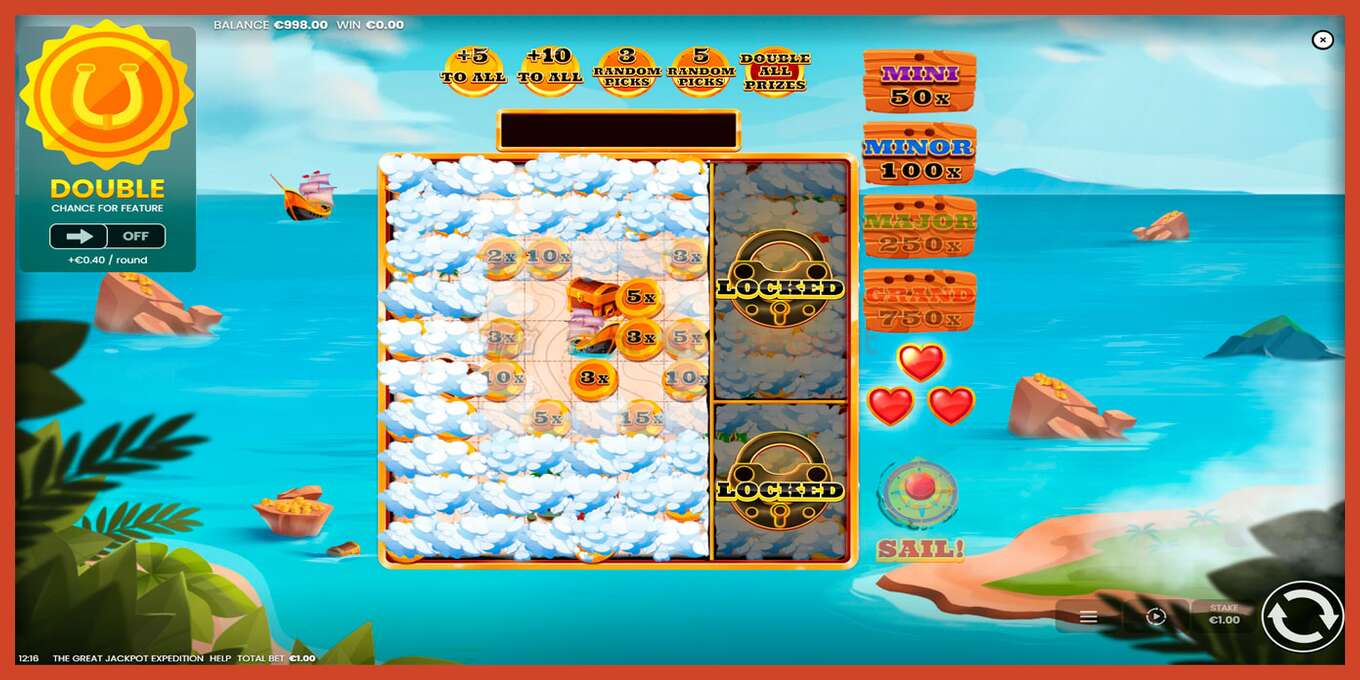 Slot screenshot: The Great Jackpot Expedition no deposit, number - 4