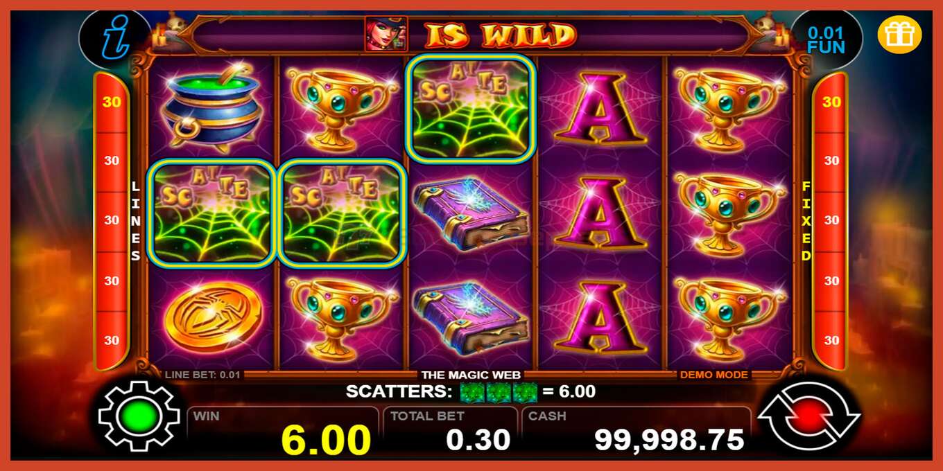 Schermafbeelding van slot: The Magic Web geen aanbetaling, nummer - 2