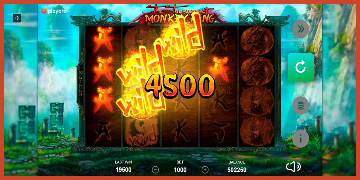 Slot screenshot: The Monkey King no deposit, number - 6