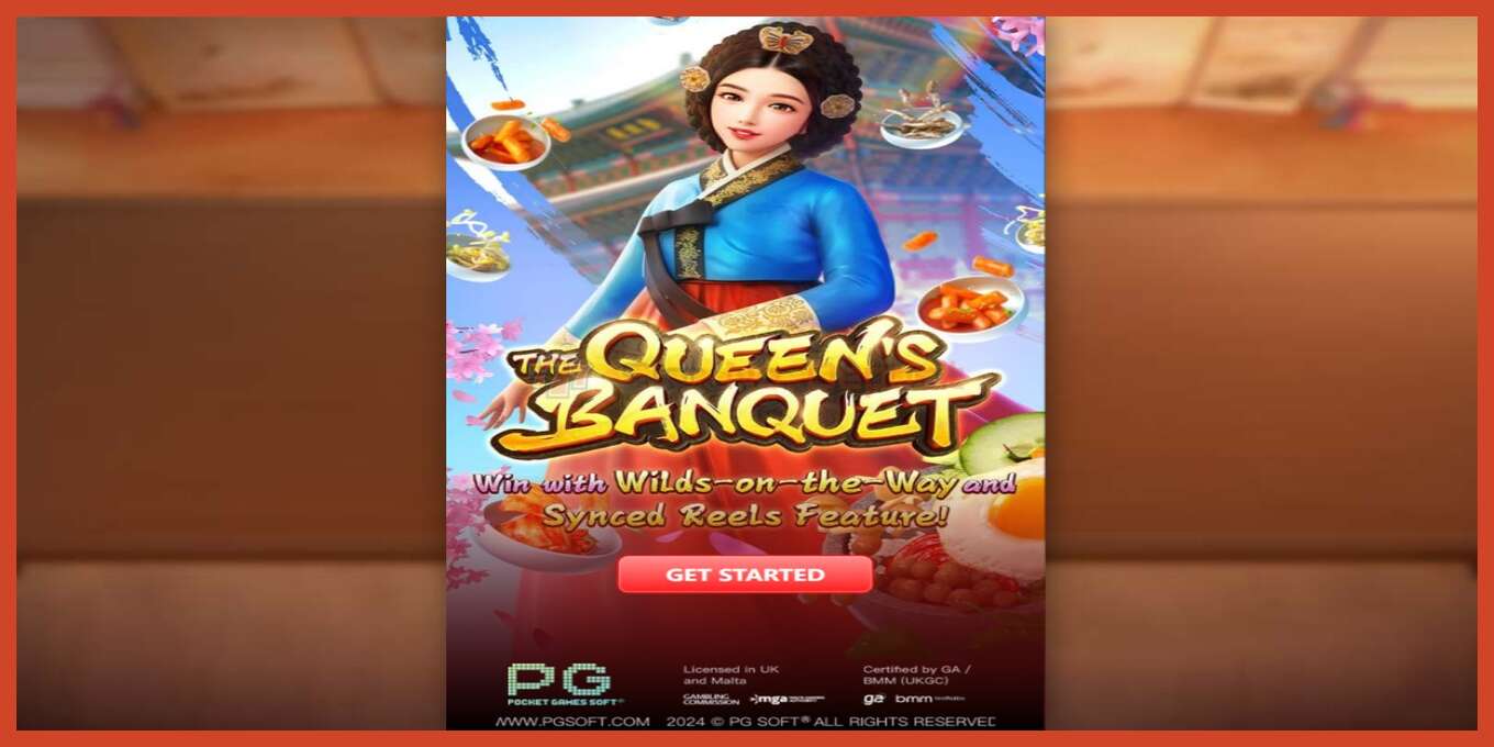 Slot screenshot: The Queens Banquet no deposit, number - 1