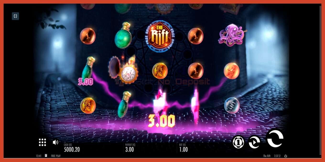 Slot screenshot: The Rift no deposit, number - 3