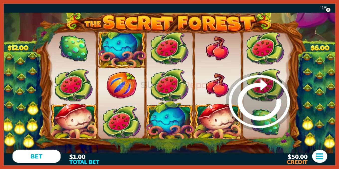 Slot screenshot: The Secret Forest no deposit, number - 1