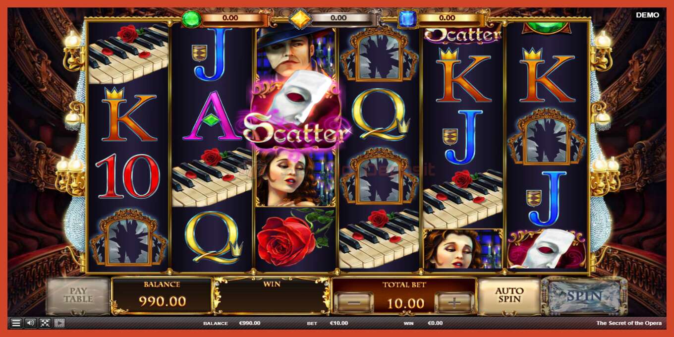 Slot screenshot: The Secret of the Opera no deposit, number - 3