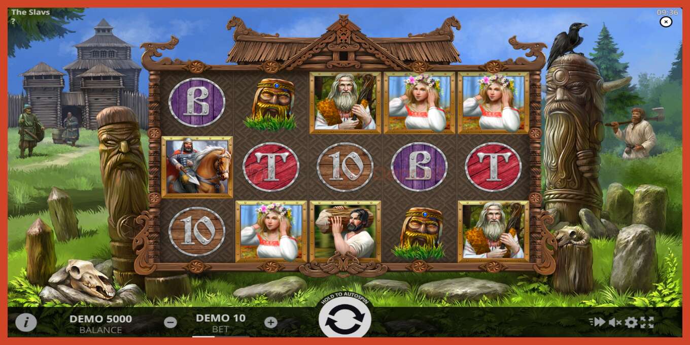 Slot screenshot: The Slavs no deposit, number - 1