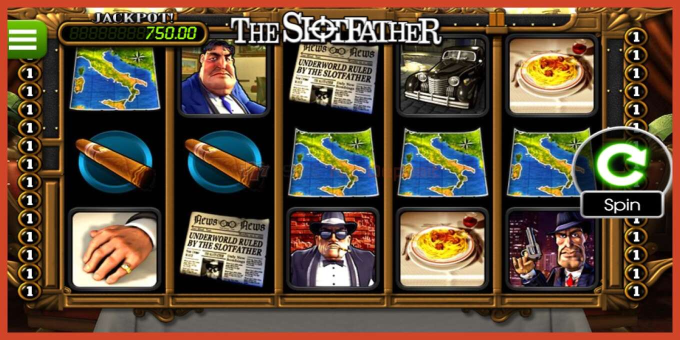 Slot screenshot: The Slotfather no deposit, number - 2