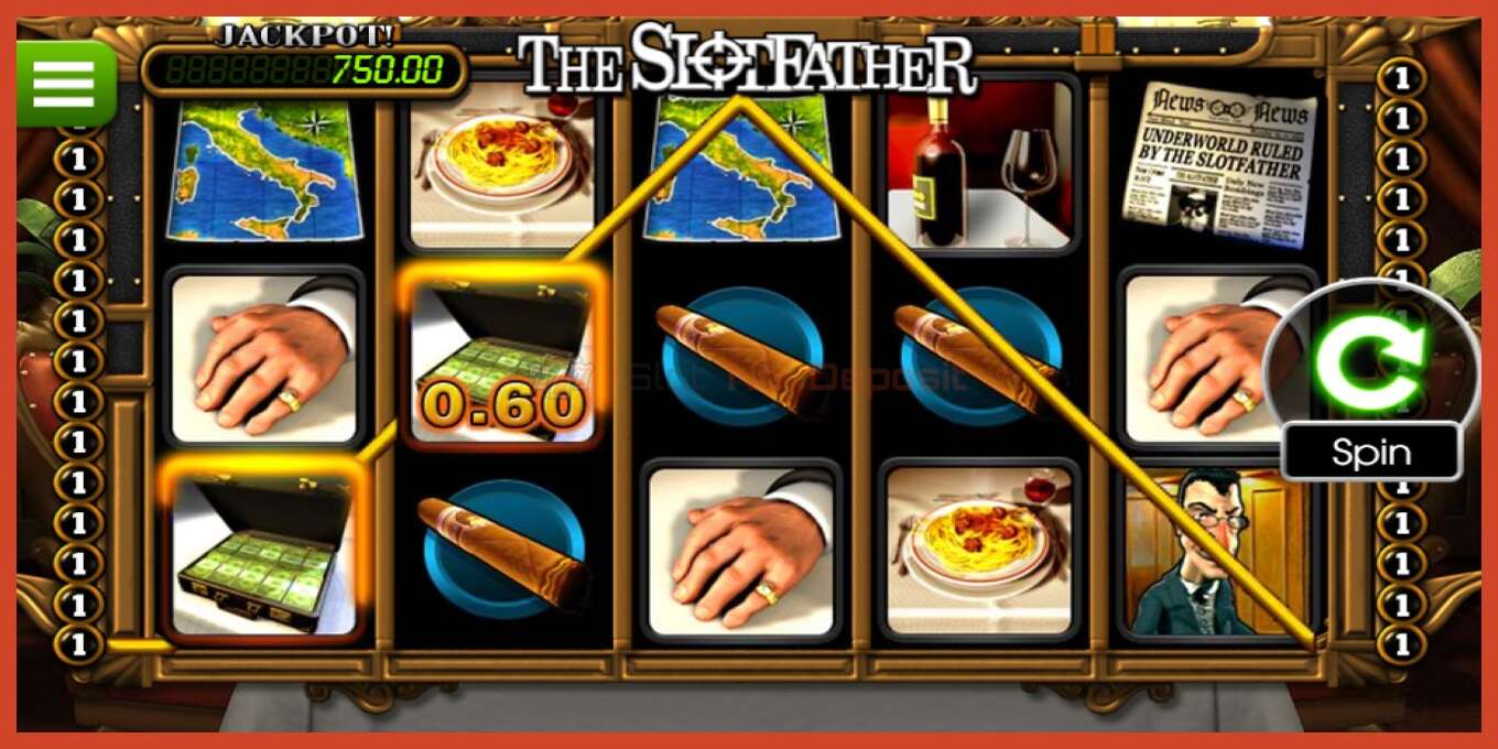 Slot screenshot: The Slotfather no deposit, number - 3