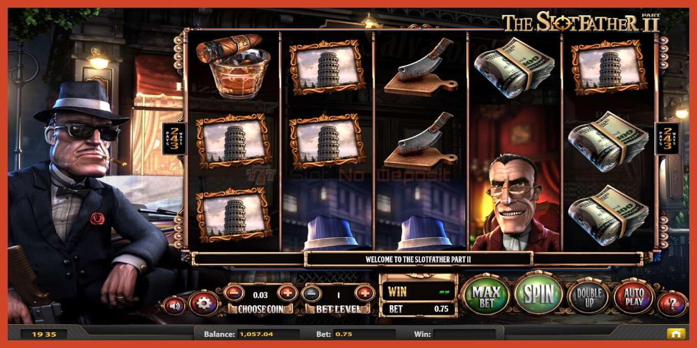 Slot screenshot: The Slotfather 2 no deposit, number - 2