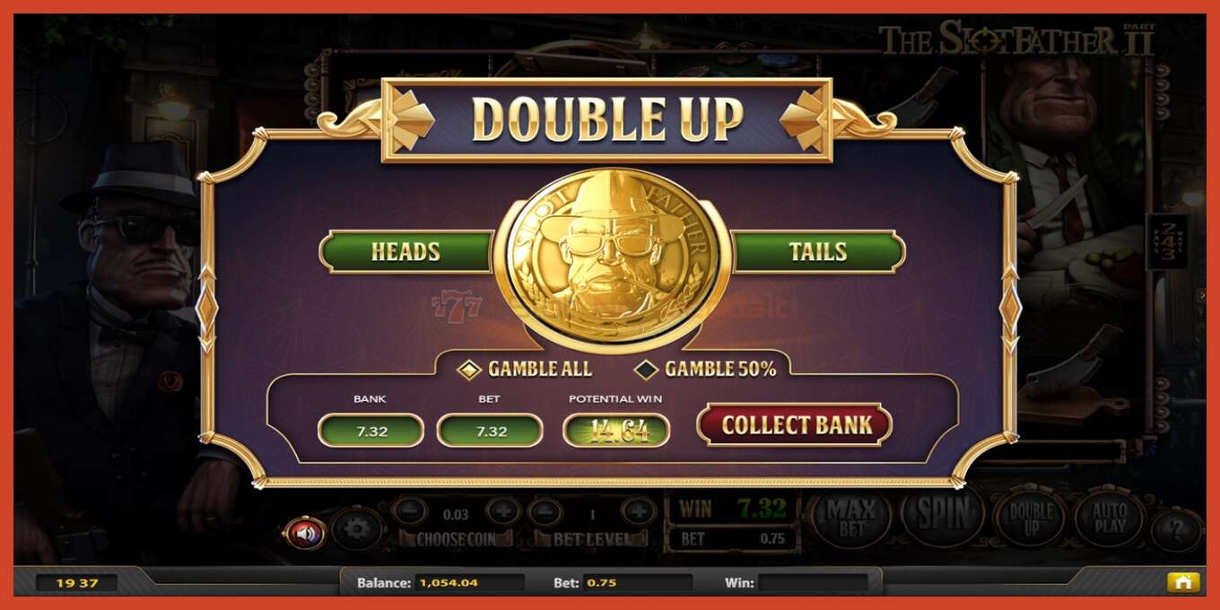 Slot screenshot: The Slotfather 2 no deposit, number - 4