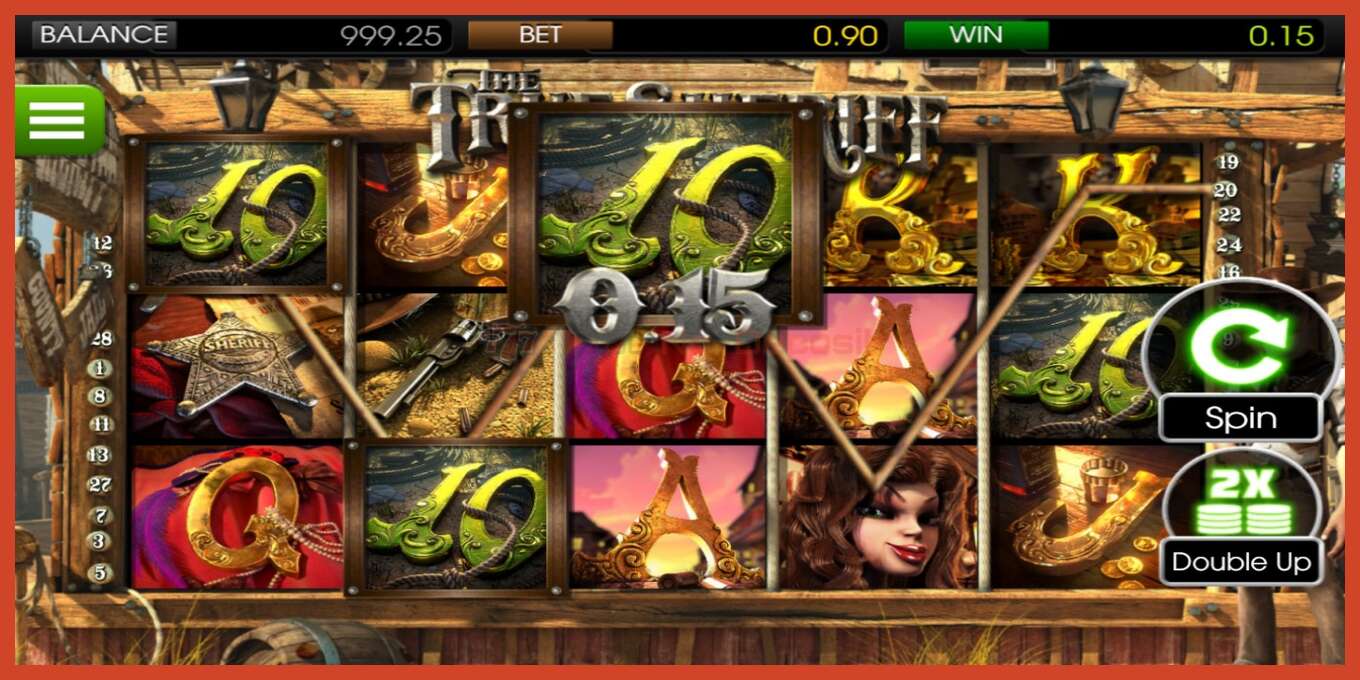 Slot screenshot: The True Sheriff no deposit, number - 2