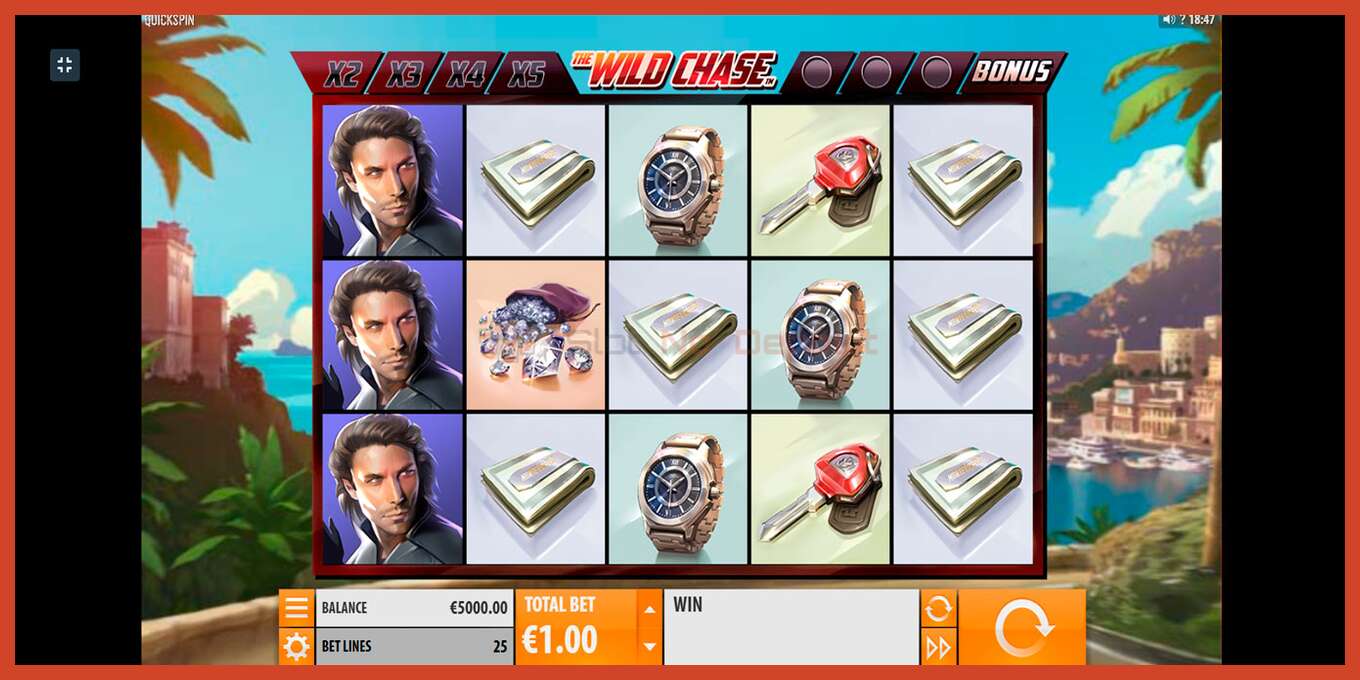 Slot screenshot: The Wild Chase no deposit, number - 2