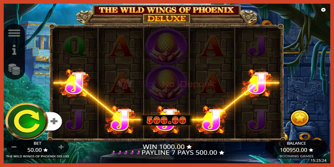 Posnetek zaslona reže: The Wild Wings of Phoenix Deluxe brez depozita, število - 4