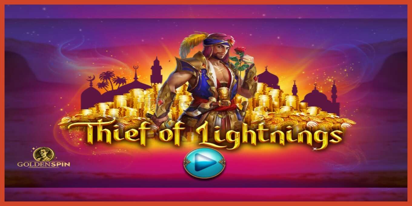 Slot screenshot: Thief of Lightnings no deposit, number - 1