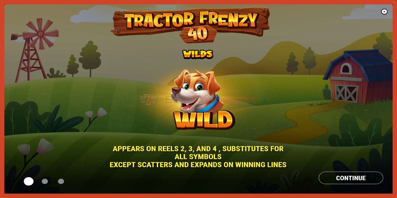 ภาพหน้าจอของสล็อต: Tractor Frenzy 40 ไม่มีเงินฝาก, ตัวเลข - 1