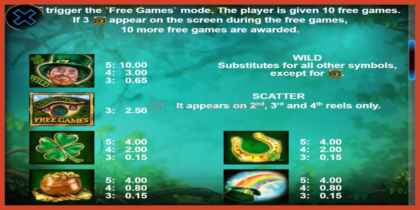 Slot screenshot: Treasure Hill no deposit, number - 4