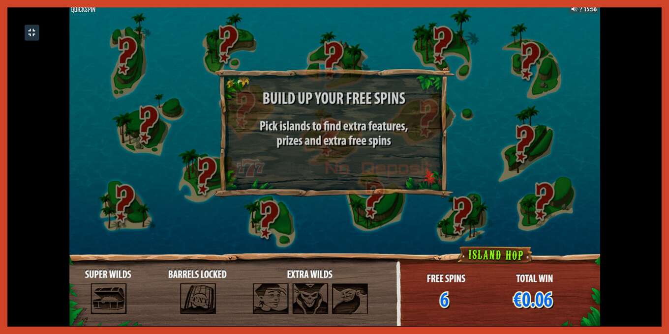 Slot screenshot: Treasure Island no deposit, number - 9