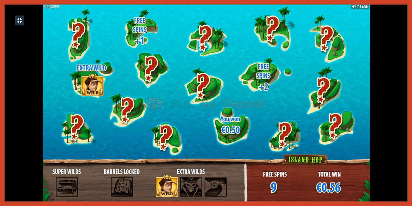 Slot screenshot: Treasure Island no deposit, number - 10