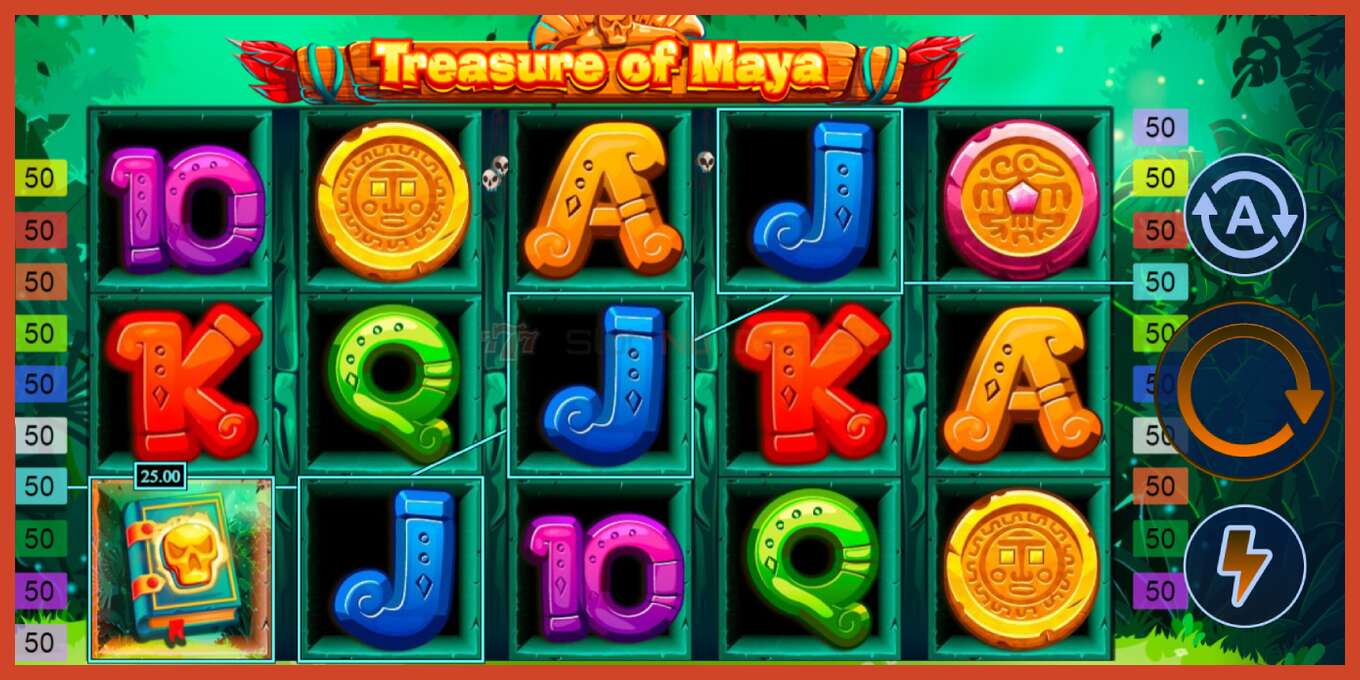 Tangkapan layar slot: Treasure of Maya tidak ada setoran, nomor - 2