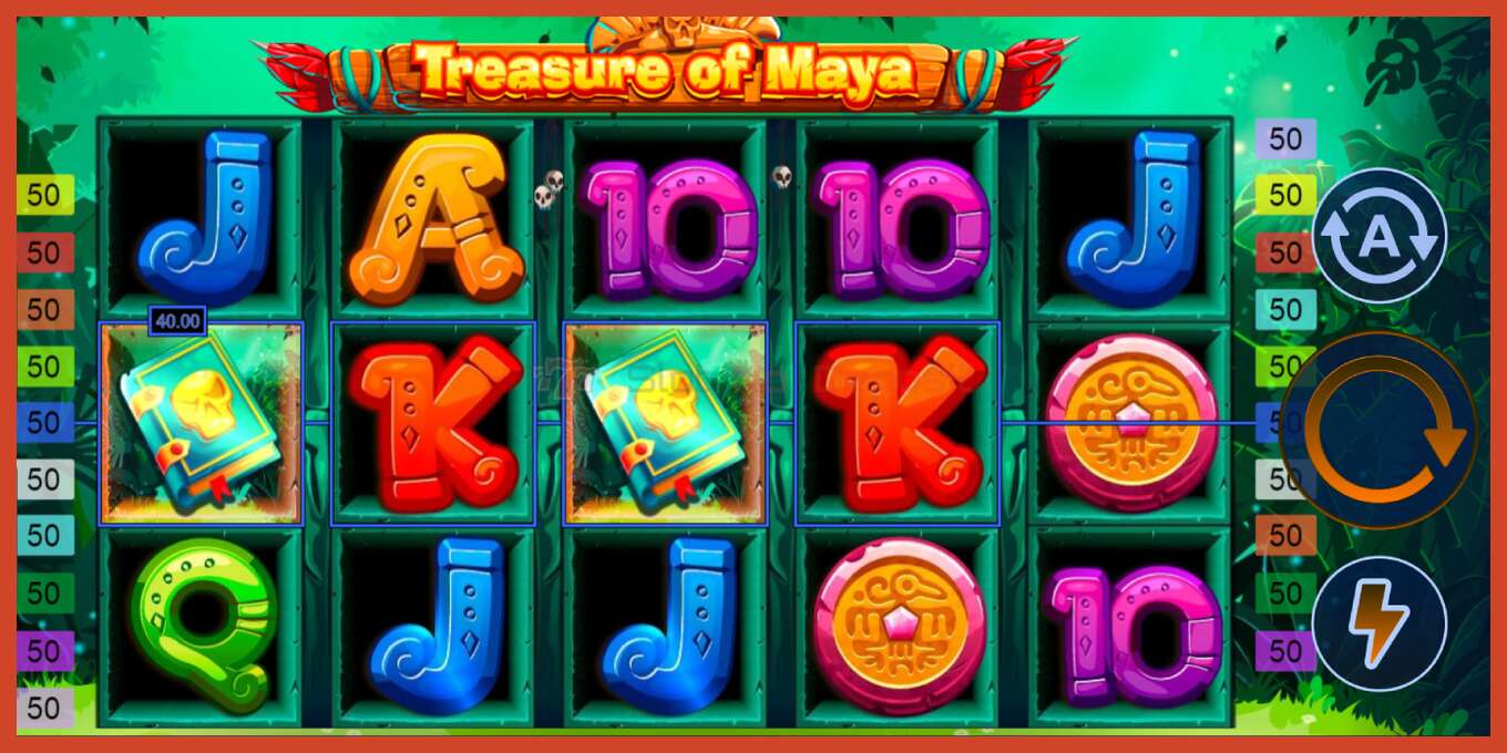 Tangkapan layar slot: Treasure of Maya tidak ada setoran, nomor - 4