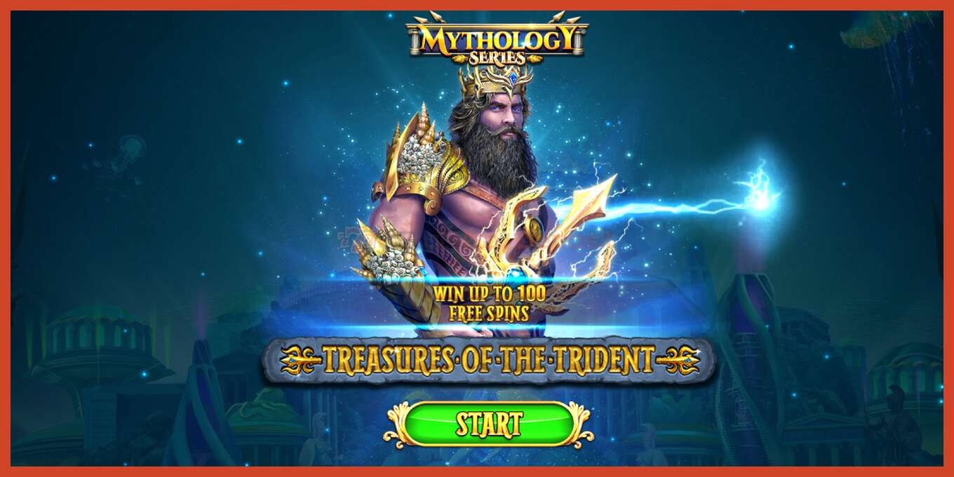 Slot screenshot: Treasures of the Trident no deposit, number - 1