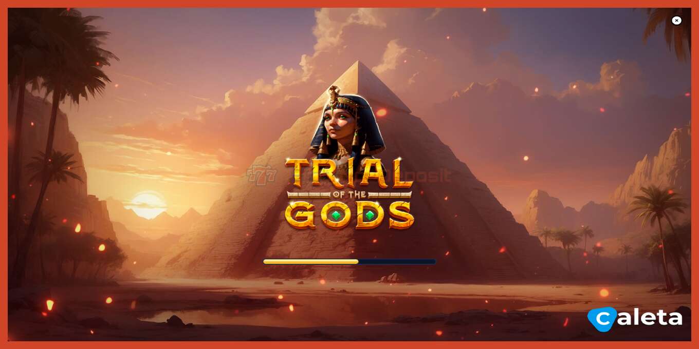 Slot screenshot: Trial of the Gods no deposit, number - 1