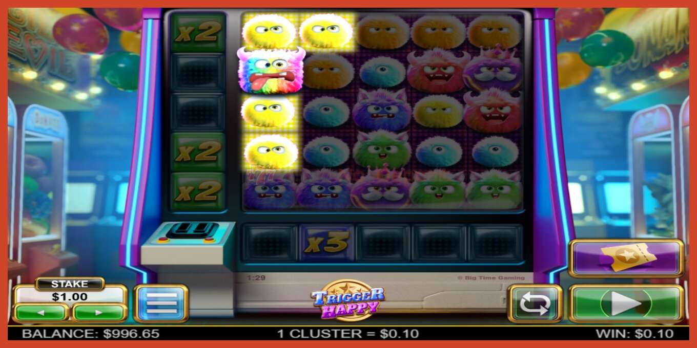 Slot screenshot: Trigger Happy no deposit, number - 3