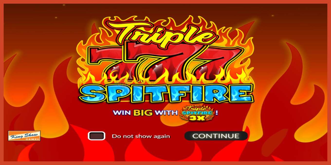 Captură de ecran pentru slot: Triple 777 Spitfire fara depozit, număr - 1