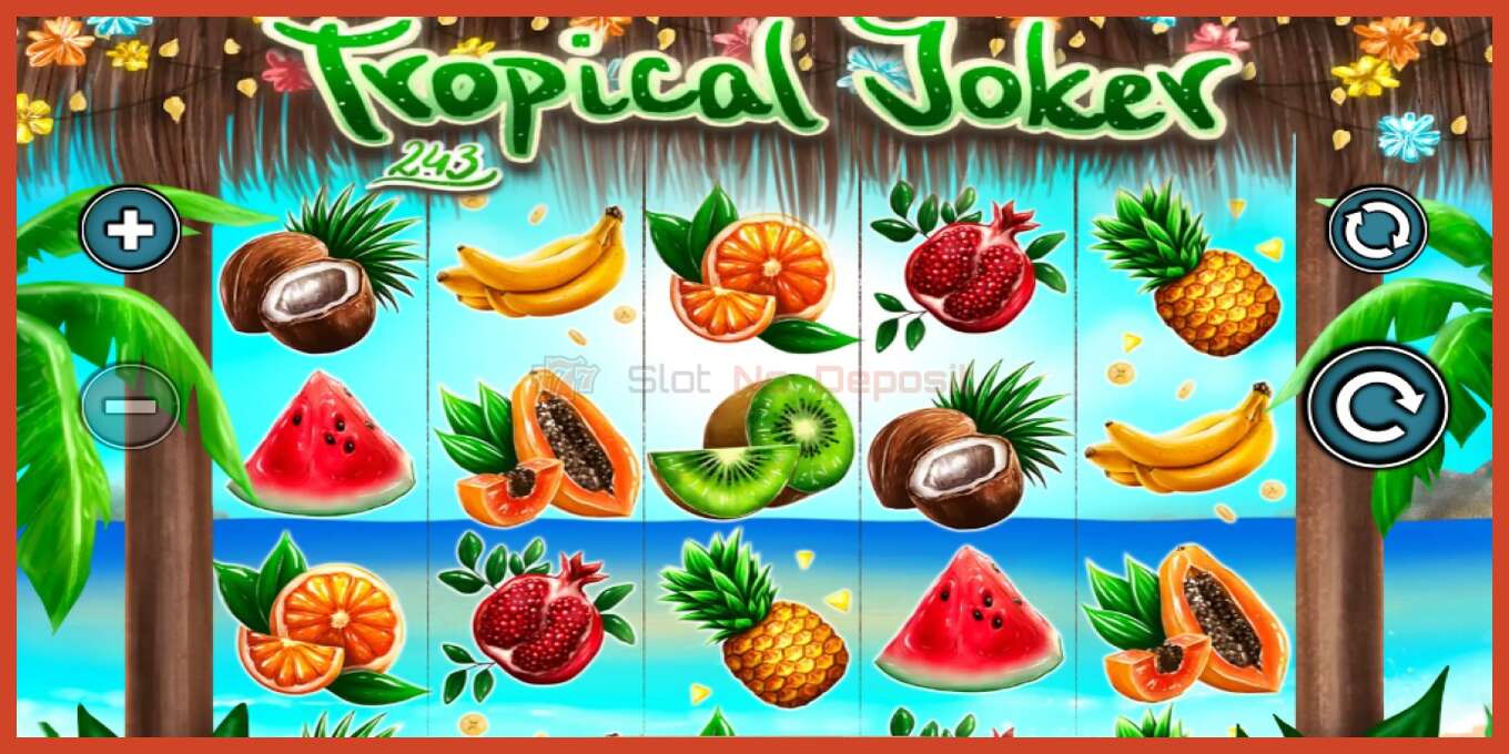 Ảnh chụp màn hình khe: Tropical Joker không có tiền đặt cọc, con số - 1