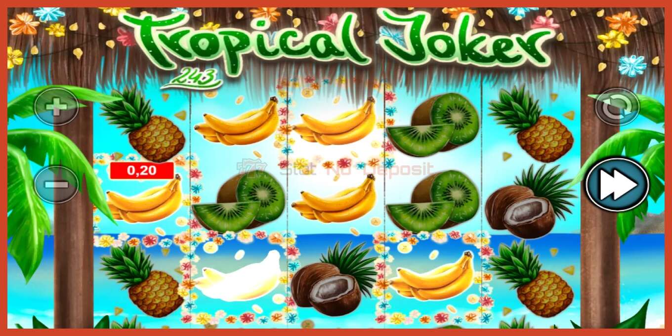 Ảnh chụp màn hình khe: Tropical Joker không có tiền đặt cọc, con số - 3