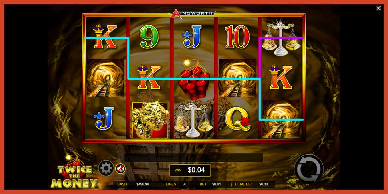 Slot screenshot: Twice the Money no deposit, number - 3