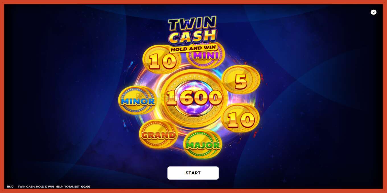 Slot screenshot: Twin Cash: Hold and Win no deposit, number - 1