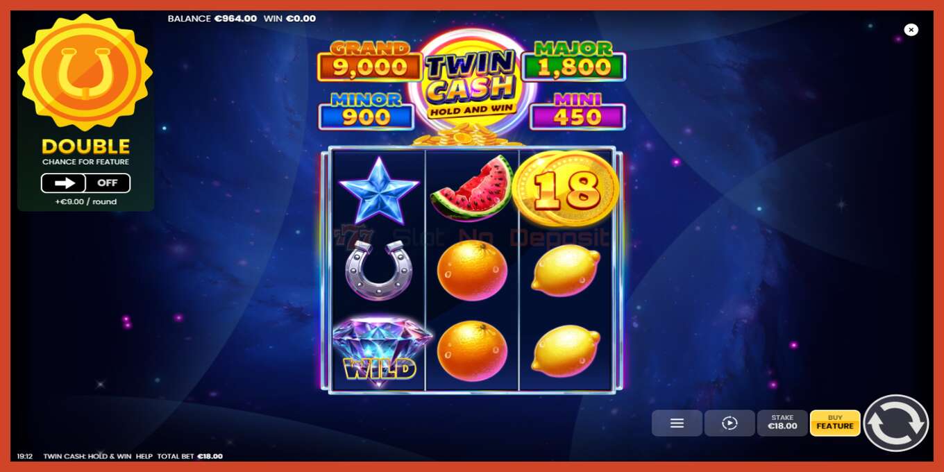 Slot screenshot: Twin Cash: Hold and Win no deposit, number - 3