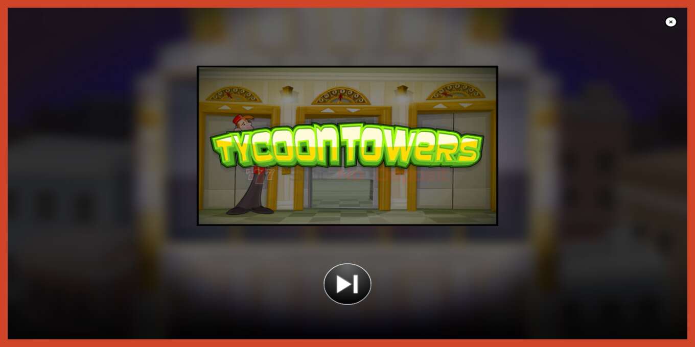 Slot screenshot: Tycoon Towers no deposit, number - 1